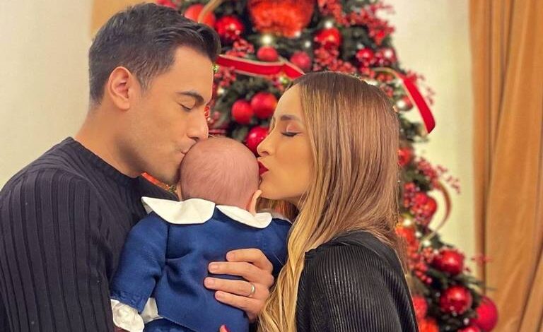 Carlos Rivera y Cynthia Rodríguez celebran lujoso bautizo para su bebé