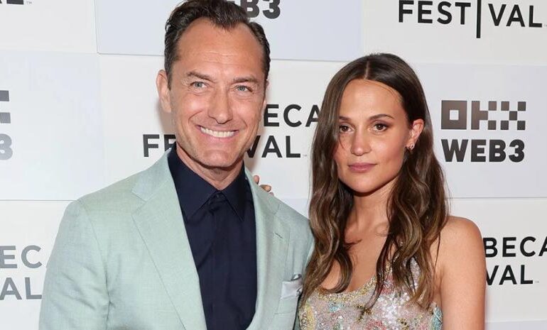 Jude Law y Alicia Vikander serán homenajeados en el Festival de Zúrich