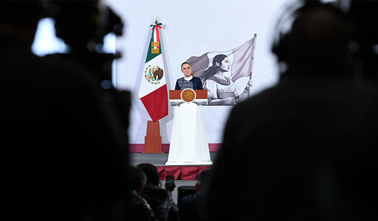 Cambia de horario la conferencia “Mañanera” de Sheinbaum este jueves