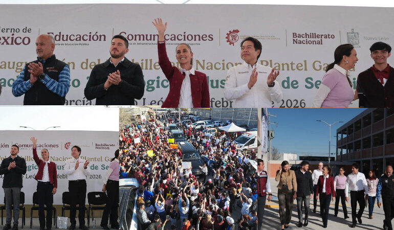 Inauguran Bachillerato Tecnológico en García y anuncian dos nuevos planteles para 2026